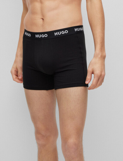 HUGO Boxerbr Triplet Pack - Black - XL