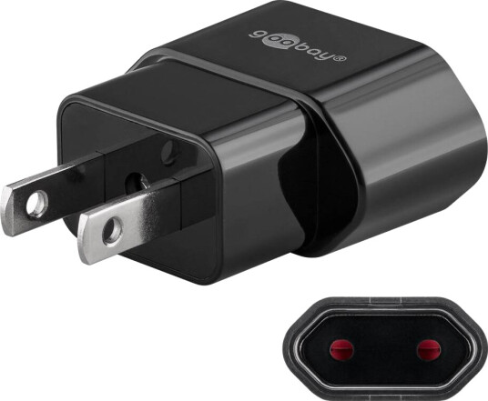 Premium reiseadapter (EU/USA osv.), Versjon Amerikanske plugger Premium reiseadapter (EU/USA osv.), Versjon Amerikanske plugger