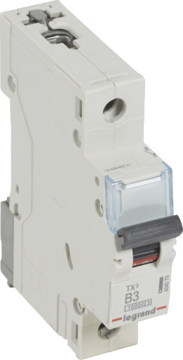 Legrand 10 stk TX³ MCB automatsikring B3 1P 1M 10/10kA