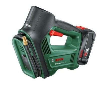 Bosch Universal Pump 18V, Sykkel, Bil, Universell, 10,3 Stang, 30 L/Min, Grønn, Plast, Gummi, 0 - 150 Psi Bosch Universal Pump 18V, Sykkel, Bil, Universell, 10,3 Stang, 30 L/Min, Grønn, Plast, Gummi, 0 - 150 Psi