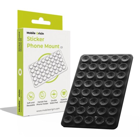 Mobile Origin Sticker O1 Mobilholder Svart