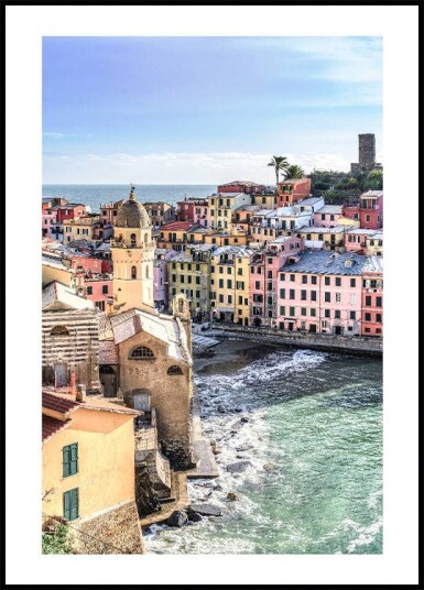 Vernazza Italy Plakat Plakat / 70x100cm