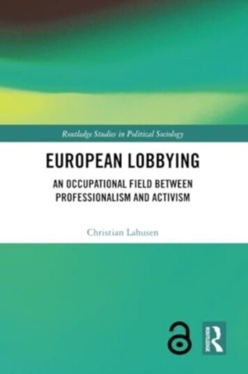 European Lobbying