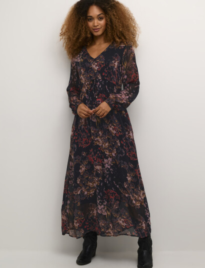 Cream Crannu Dress - Black - 34