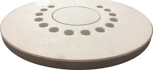 Topplate i Limestone til Aduro 9 9 Lux & 17 Serien 44.7 Topplate i Limestone til Aduro 9 9 Lux & 17 Serien 44.7