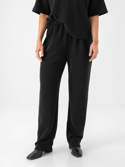 Selected Femme Tenny High Waist Pant Sort XL Selected Femme Tenny High Waist Pant Sort XL