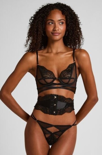 Hunkemöller Amel Waspie Svart