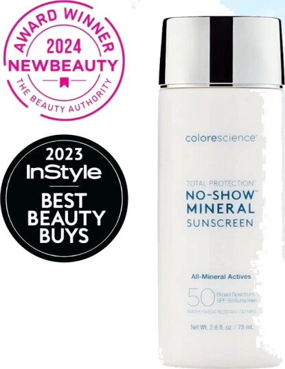 Colorescience No Show Mineral Sunscreen SPF50 78ml Colorescience No Show Mineral Sunscreen SPF50 78ml