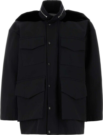 Sacai Dame Jakker Svart S, Sacai Dame Jakker Svart S,
