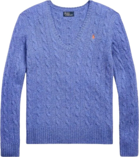Polo Ralph Lauren Dame Strikkevarer Blå L,