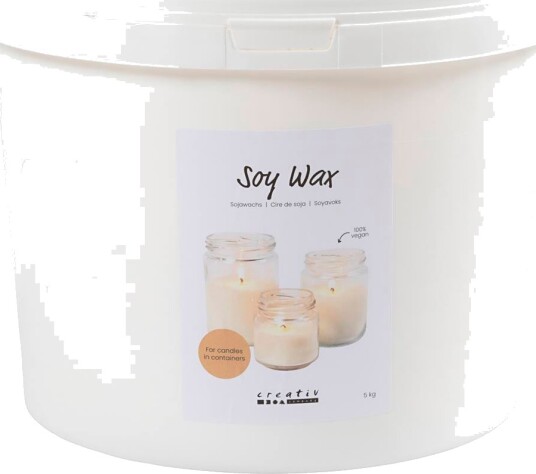 Soy wax For candles in containers 5 kg/ 1 pack 73429 Soy wax For candles in containers 5 kg/ 1 pack 73429