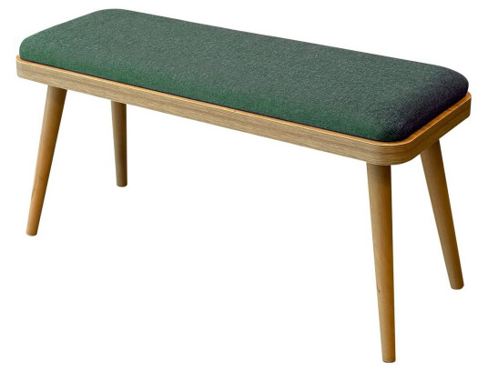 Valsot Sittebenk 33 cm Eik/Grønn