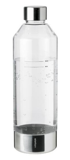 Stelton - Brus flaske til kullsyremaskin 85 cl steel Stelton - Brus flaske til kullsyremaskin 85 cl steel