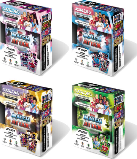 Topps Match Attax 2025/26 Champions League Booster Samlekort Topps Match Attax 2025/26 Champions League Booster Samlekort