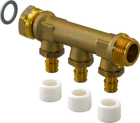 UPONOR Q&E FORDELER 3X15MM AVSTIKK 50MM CC
