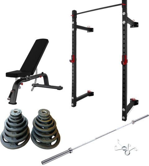 Pivot Veggmontert olympisk styrkepakke