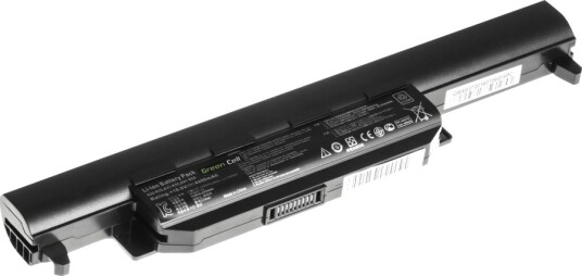 Green Cell Batteri Til Bærbar Pc Tilsvarer: Asus A32-K55 Litiumion 6-Cellers 4400 Mah Svart AS37