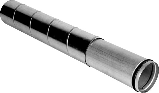 Flexit Spirorør Teleskop 30 55 cm Ø200mm