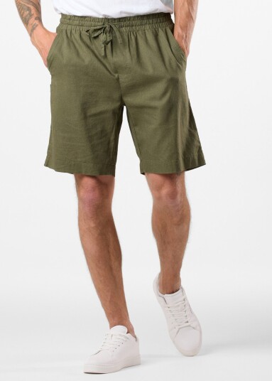 Seaside New Hampshire Linen Shorts Lt. Olive L Hverdagsshorts Seaside New Hampshire Linen Shorts Lt. Olive L Hverdagsshorts