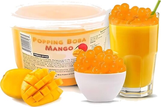 Popping Boba med Mangosmak   Nordic Boba 250 gram