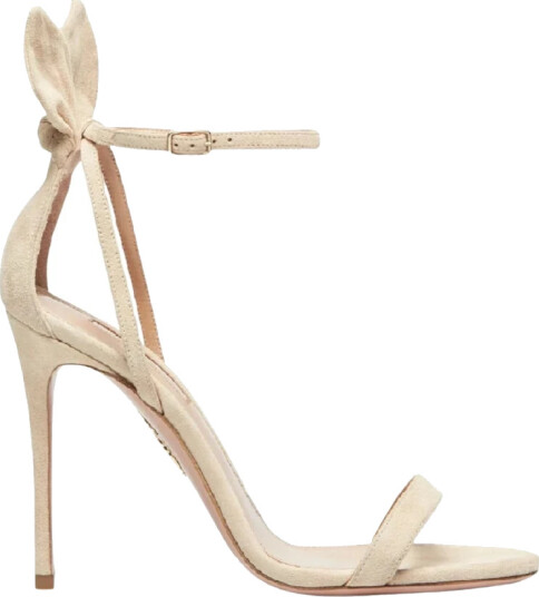 Aquazzura Dame Sko Beige 40 EU,