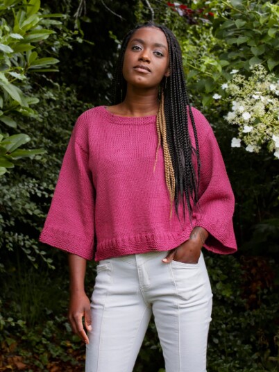 KAMELIA genser rosa KAMELIA genser rosa