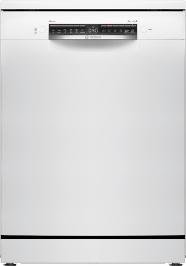 Bosch Serie 4 Innebygd Oppvaskmaskin 14 Kuverter Hvit med Home Connect