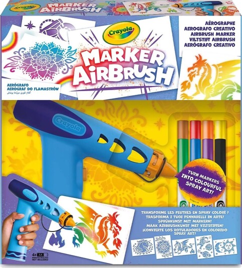 Crayola Marker Airbrush Multi/Patterned One Size Crayola Marker Airbrush Multi/Patterned One Size