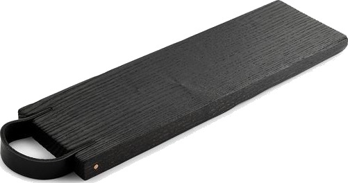 Nordic Blades Fusion skjærebrett forkullet eik 12x40 cm