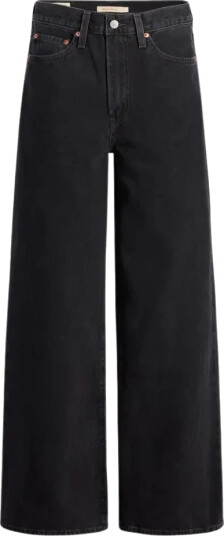 Levi's Jeans Ribcage Wide Leg H223 Svart