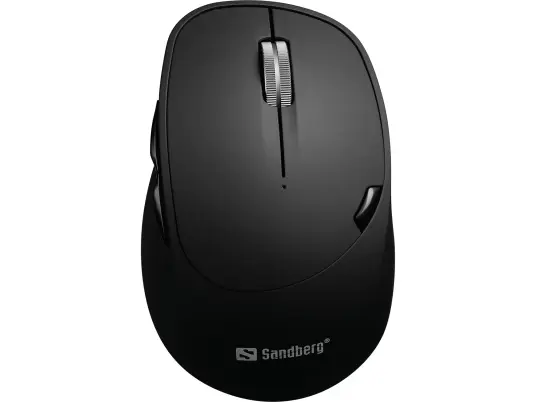 Sandberg Pro Recharge Trådløs Mus med 6 Knapper - Optisk - 1600 DPI - Svart Sandberg Pro Recharge Trådløs Mus med 6 Knapper - Optisk - 1600 DPI - Svart