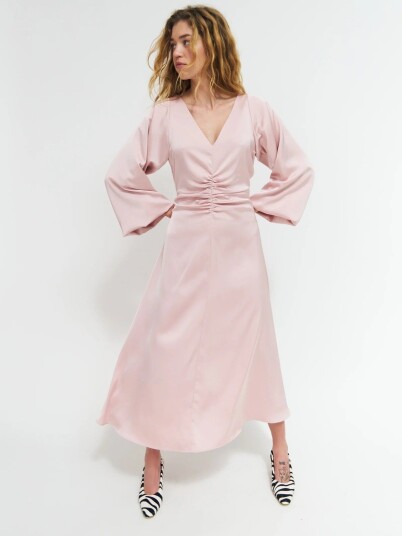 Cras Wrenlee Dress Rosa 34