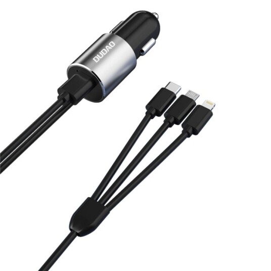 Dudao R5ProN 17W Mobillader med Lightning, USB-C og Micro USB