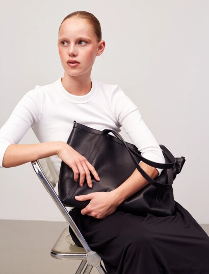 Adax Vittoria Shopper Brynn   Black   ONE SIZE