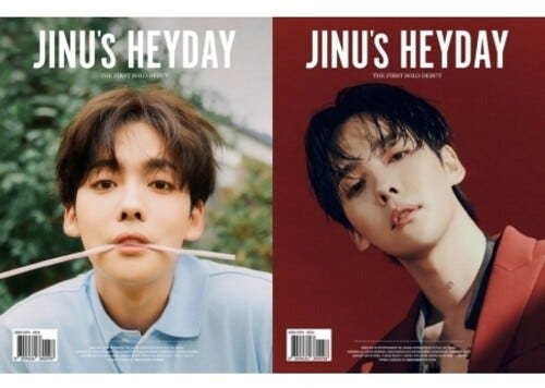 Jinu Jinu's Heyday (Incl. 128pg Photobook, 48pg Bonus Book, 5 X Clear Photocards, Folded Poster + Sticker CD Jinu Jinu's Heyday (Incl. 128pg Photobook, 48pg Bonus Book, 5 X Clear Photocards, Folded Poster + Sticker CD