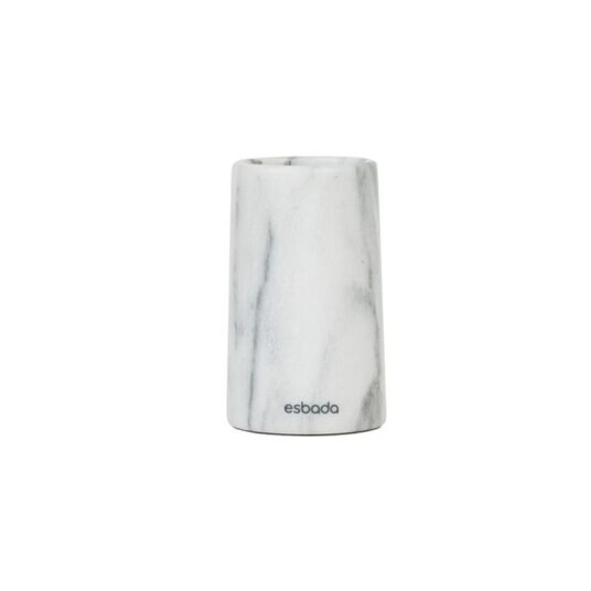 Esbada Marmor Tannglass hvit