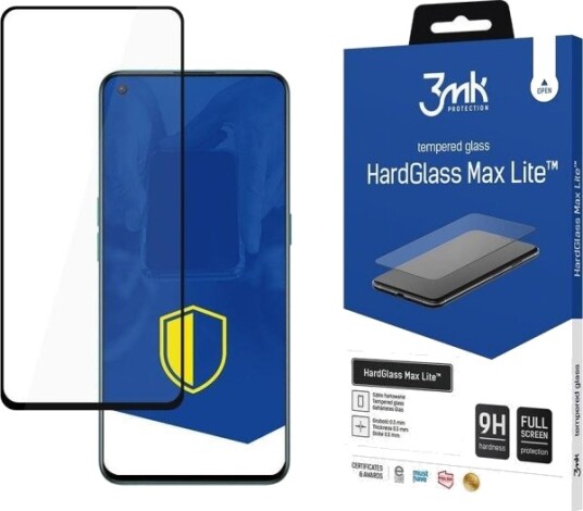 3Mk Hardglass Max Lite Oneplus Nord Ce 5G Svart