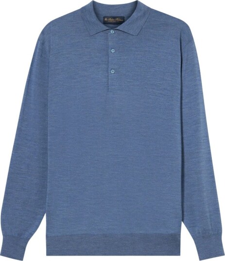 Brooks Brothers Herre Strikkevarer Blå L,
