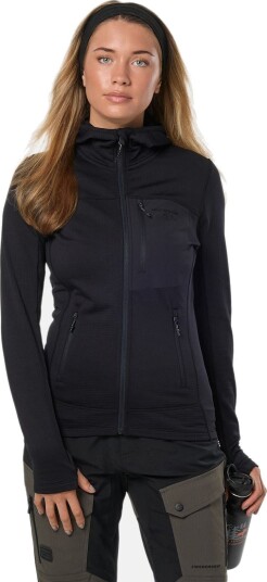 Swedemount Trondheim Midlayer Full Zip Hood W