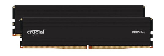Crucial PRO DDR5 128GB RAM 5600MHz Dual Channel med AMD EXPO Svart