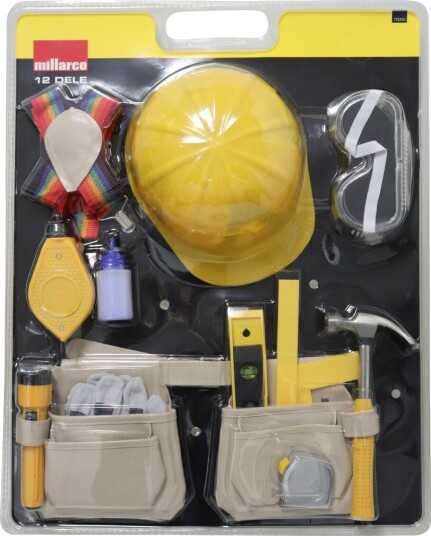 Millarco® Junior værktøjssæt 12 dele Millarco® Junior værktøjssæt 12 dele