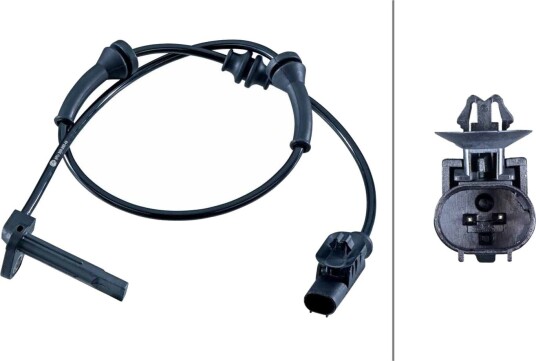 Sensor, ABS HELLA 6PU 358 268-481