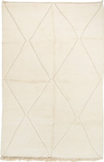 Kelim teppe Marokkansk Beni Ourain 195 x 300 cm Størrelse: 195 x 300 cm