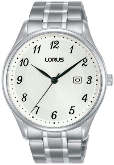 Lorus Herreklokke RH907PX9 Classic Hvit/Stål Ø42.2 mm Lorus Herreklokke RH907PX9 Classic Hvit/Stål Ø42.2 mm