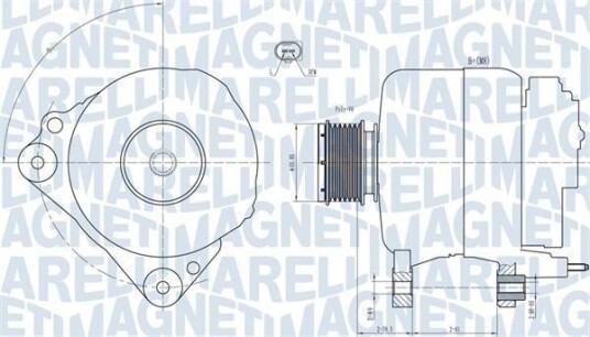 Dynamo MAGNETI MARELLI 063731810010