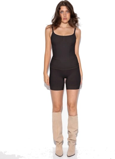 LYKKELAND ateliér Second Skin Cami Top Black Black 42 44 LYKKELAND ateliér Second Skin Cami Top Black Black 42 44