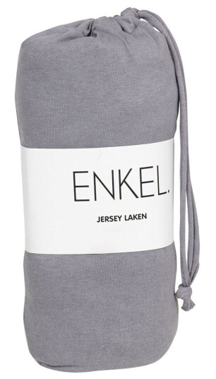 Enkel Jerseylaken 90x200 cm Grå
