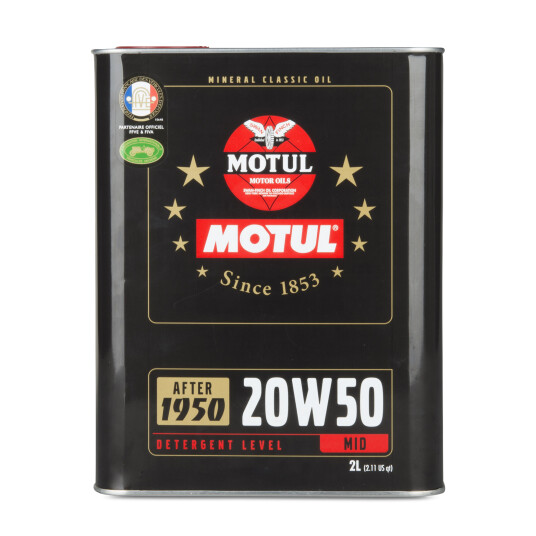 Motul Mineral 7100 Classic 20W50 2L Motul Mineral 7100 Classic 20W50 2L