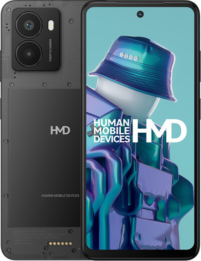 HMD Fusion 5G Smarttelefon 256GB/8GB Dobbelt-SIM 6.56" Svart HMD Fusion 5G Smarttelefon 256GB/8GB Dobbelt-SIM 6.56" Svart