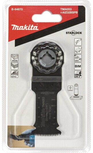 Makita B-64870 Stikksagblad for treverk - 32 mm
